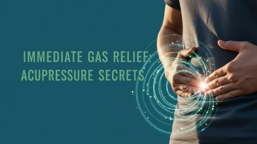 Acupressure Points for Stomach Pain, Gas, and Bloating