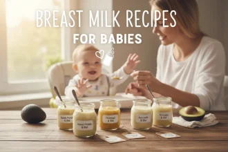 Breast-Milk-Recipes-for-Babies-Purees-Snacks-Meals