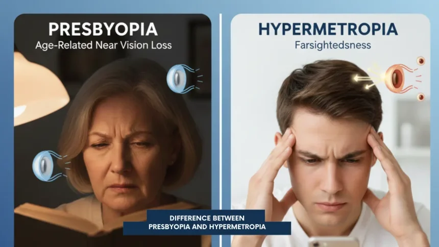 Difference Between Presbyopia and Hypermetropia Explained