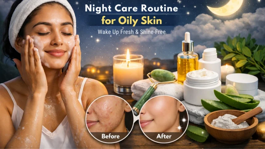 Night-Care-Routine-for-Oily-Skin-Wake-Up-Fresh-Shine-Free