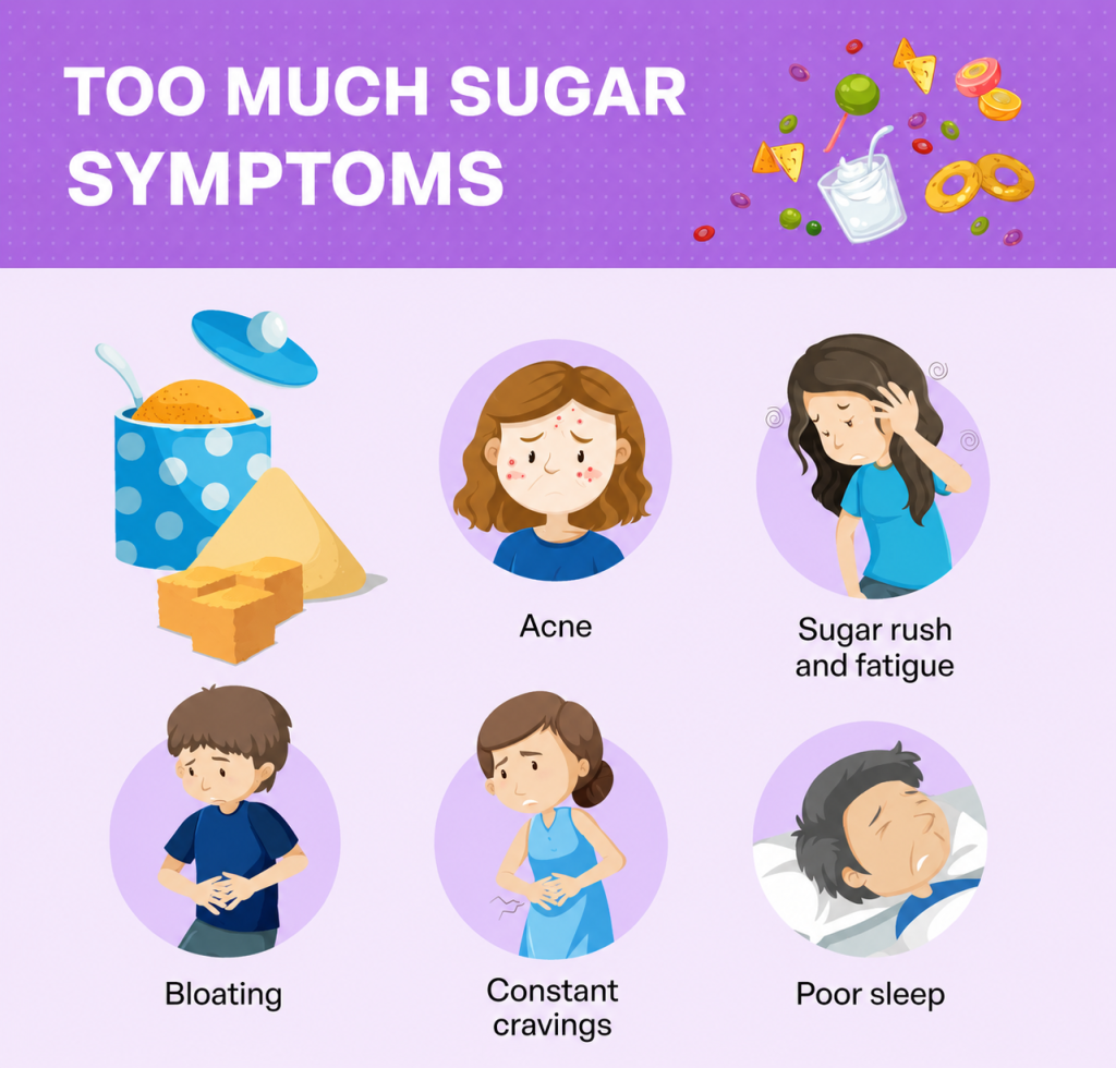 Signs You Are Eating Too Much Sugar