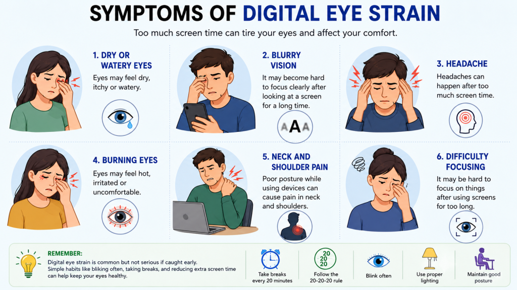 Digital Eye Strain Relief Tips
