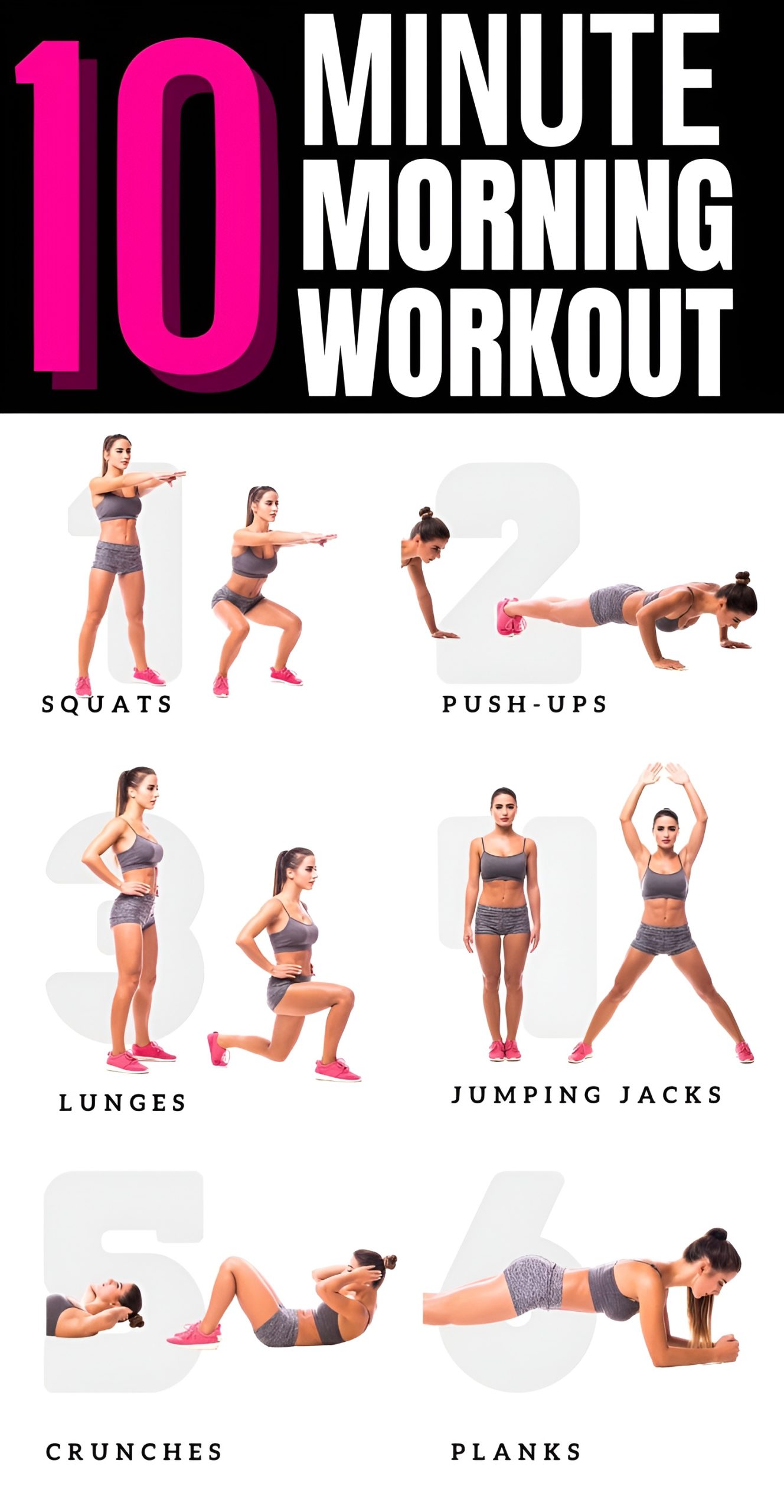 10-minute home workout for beginners
