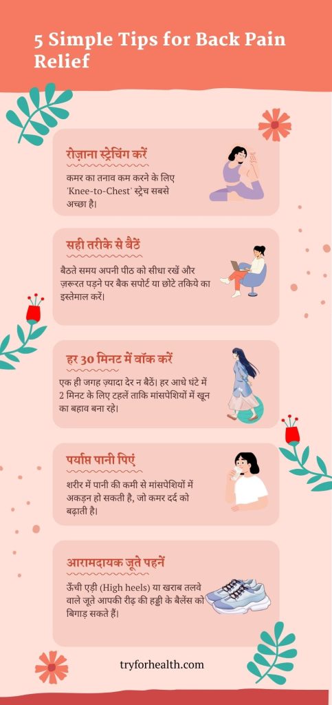 Back Pain Relief Tips